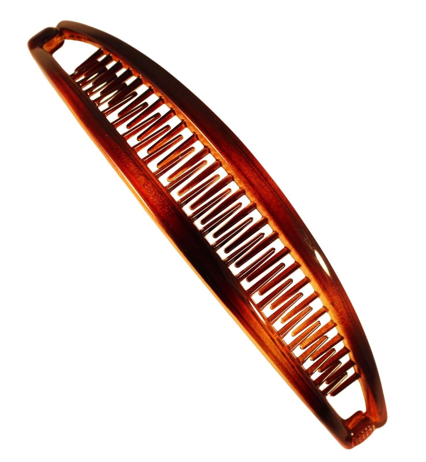Parcelona French Extra Long Large Celluloid Shell Ponytail Banana Hair Clip-PARCELONA-ebuyfashion.com