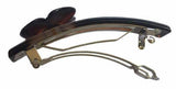 Parcelona French Flower Tortoise Shell Cellulose Medium Hair Clip Barrette-Parcelona-ebuyfashion.com