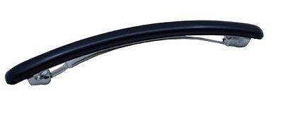 Parcelona French Lean Slim Thin and Long Black Hair Barrette Clip-PARCELONA-ebuyfashion.com