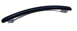Parcelona French Lean Slim Thin and Long Black Hair Barrette Clip-PARCELONA-ebuyfashion.com