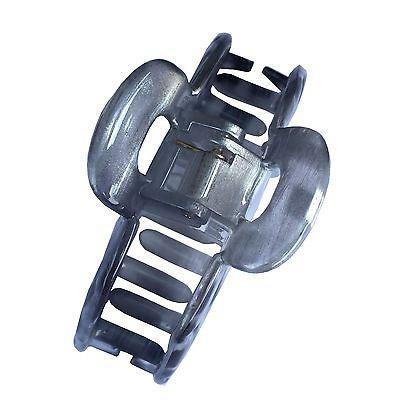 Parcelona French Medium Hand Painted Grey Peach Jaw Hair Claw Clamp-PARCELONA-ebuyfashion.com
