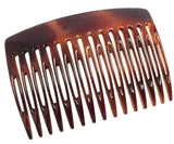 Parcelona French Nice N Simple Shell 2 Pieces Cellulose Side Hair Comb Combs-Parcelona-ebuyfashion.com