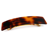 French Amie Curved Rectangle Medium 3 Inch Hair Barrette Clip Women and Girls