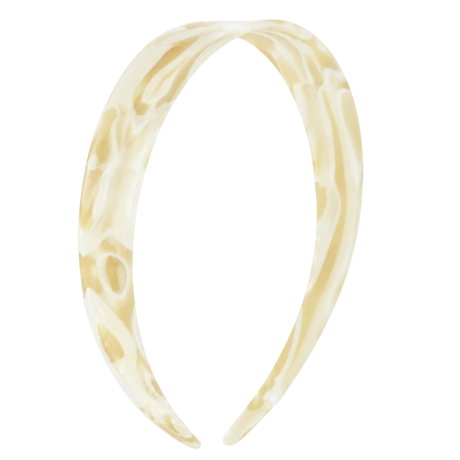French Amie Ultracomfort Wide 1 1/4" Cellulose Handmade French Hair Headband