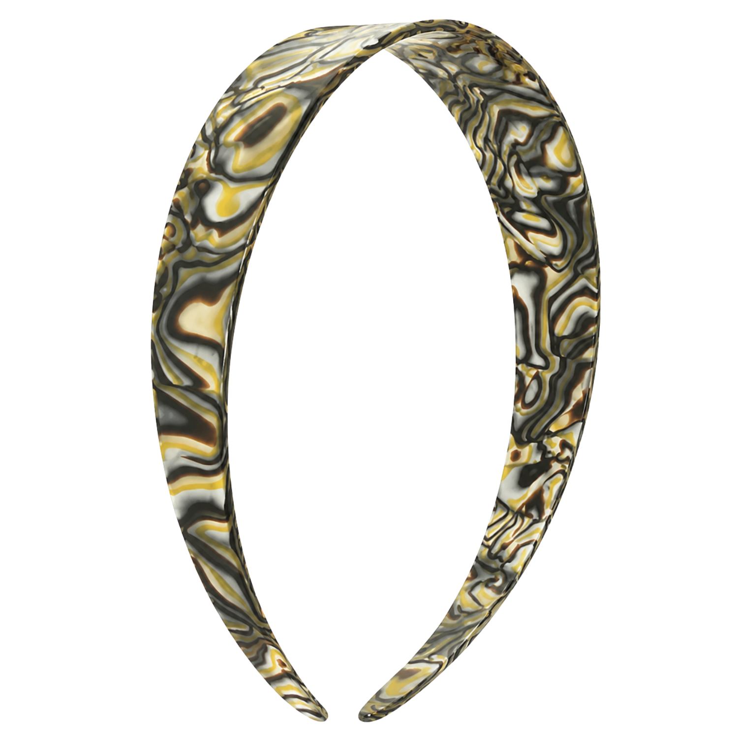 French Amie Ultracomfort Wide 1 1/4" Cellulose Handmade French Hair Headband