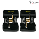 Parcelona French Small Hair Claw 1.75" Cellulose Acetate Strong Grip Jaw Clip