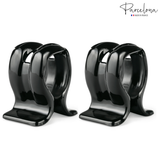 Parcelona French Small Hair Claw 1.75" Cellulose Acetate Strong Grip Jaw Clip