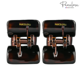 Parcelona French Small Hair Claw 1.75" Cellulose Acetate Strong Grip Jaw Clip