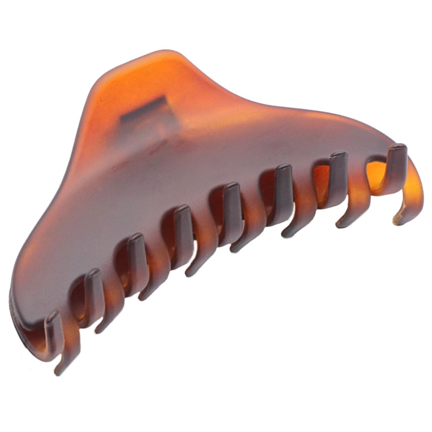 Parcelona French Boss Thin 3 1/2" Medium Celluloid Jaw Hair Claw for Women