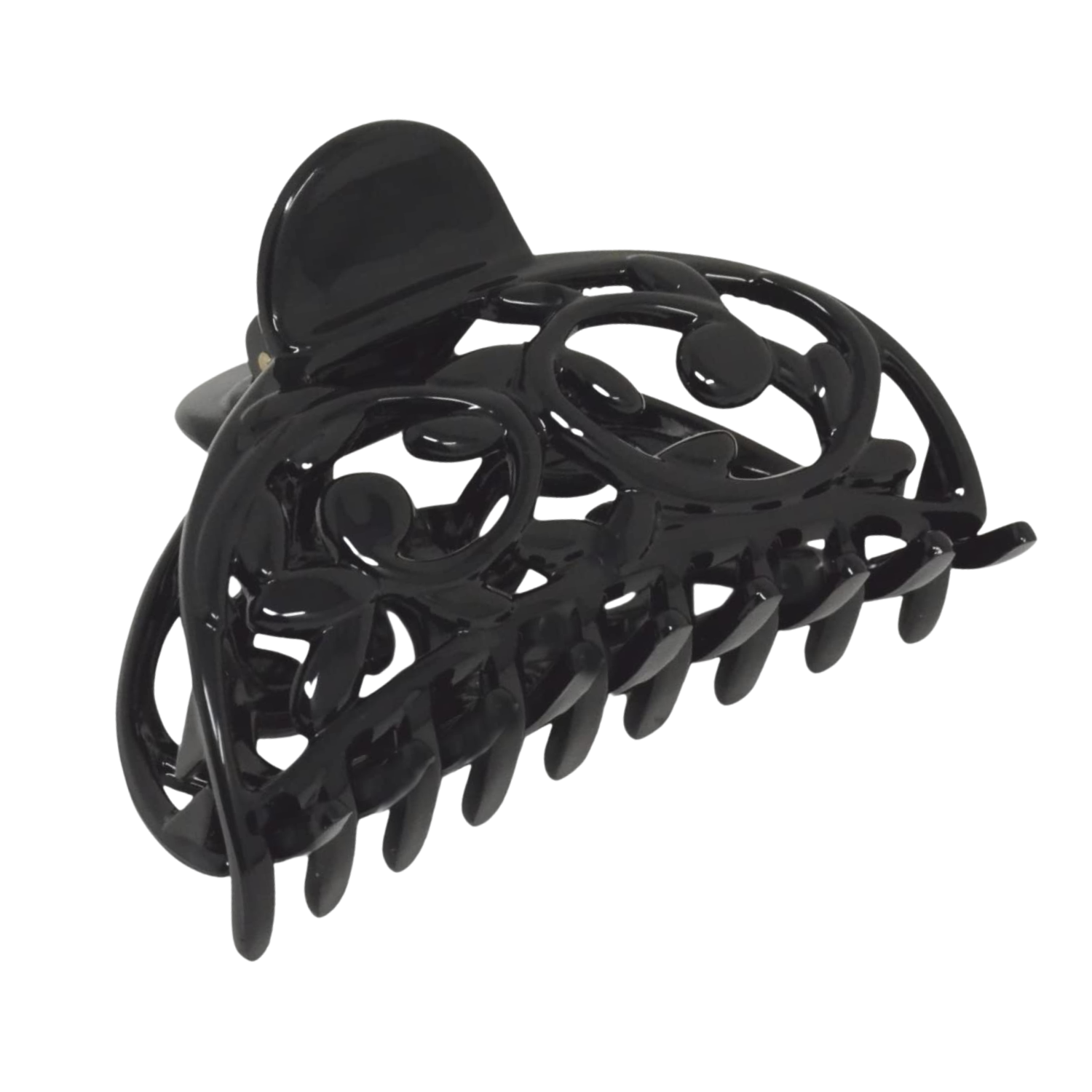 Parcelona French New Jardin Medium Cellulose Jaw Hair Claw for Women and Girls