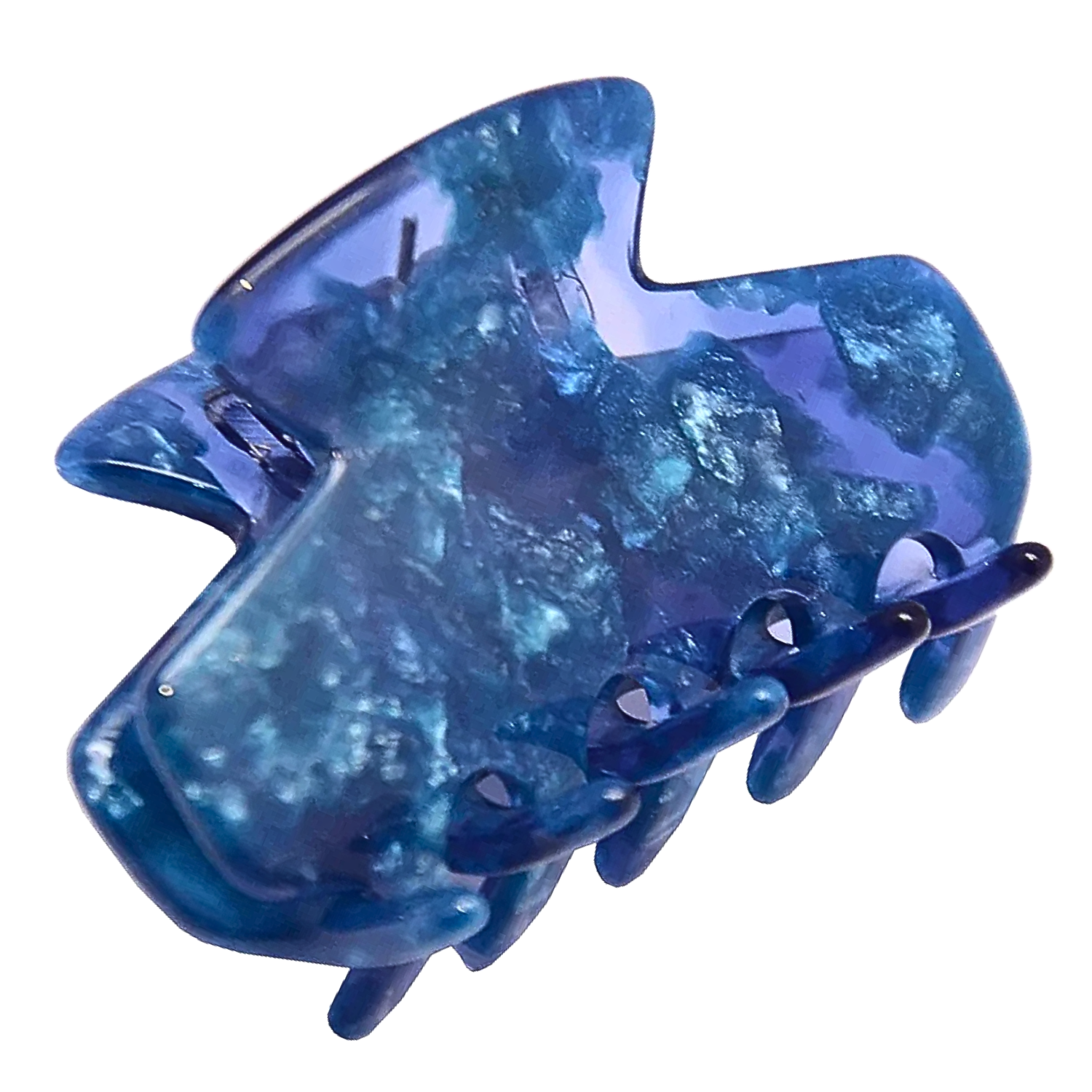 French Amie Chic Small Handmade Cellulose Acetate Jaw Hair Claw Clips