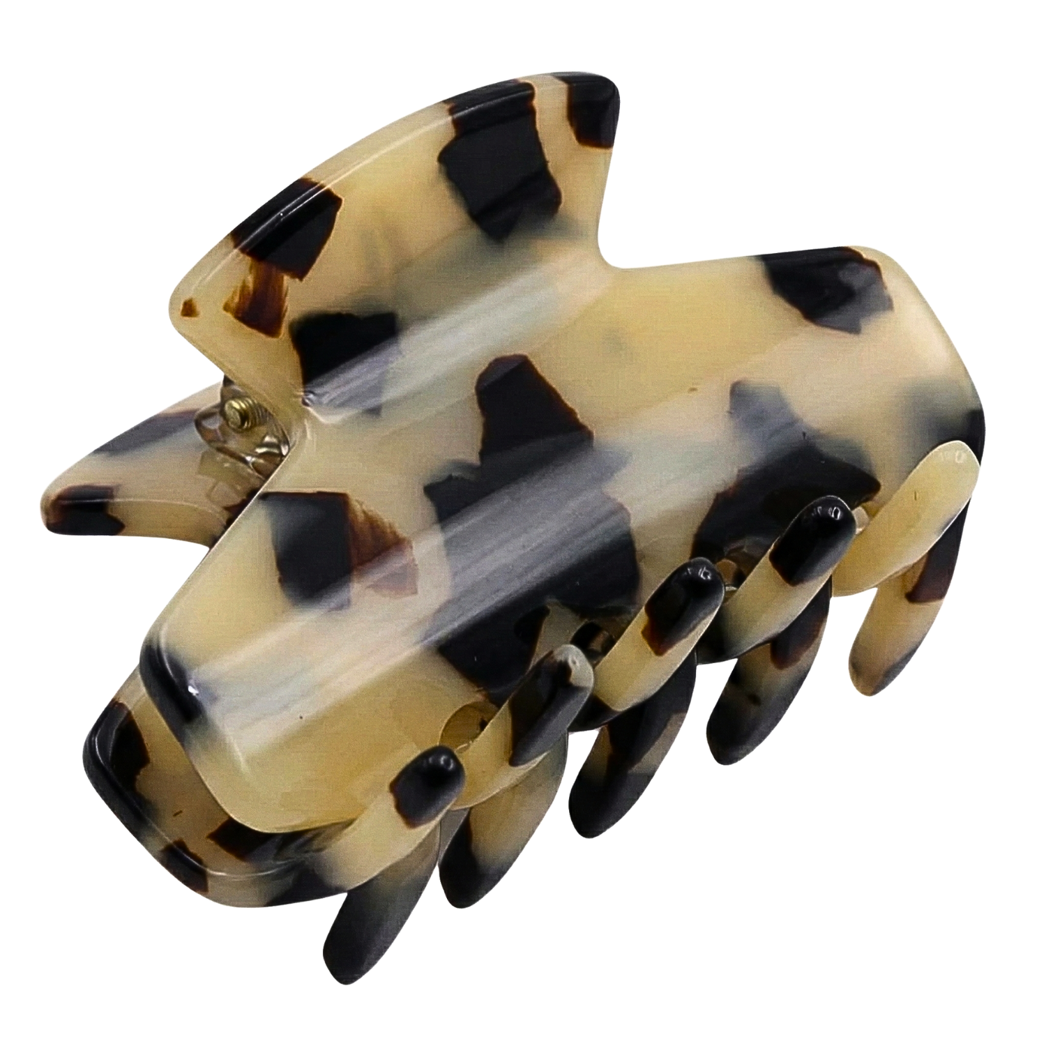 French Amie Chic Small Handmade Cellulose Acetate Jaw Hair Claw Clips