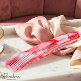 Parcelona French Dressing Comb 7.5" Wide Narrow Teeth Detangler Hair Accessories