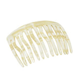 French Amie Fab 13 Teeth Medium Handmade Celluloid Side Hair Comb for Women