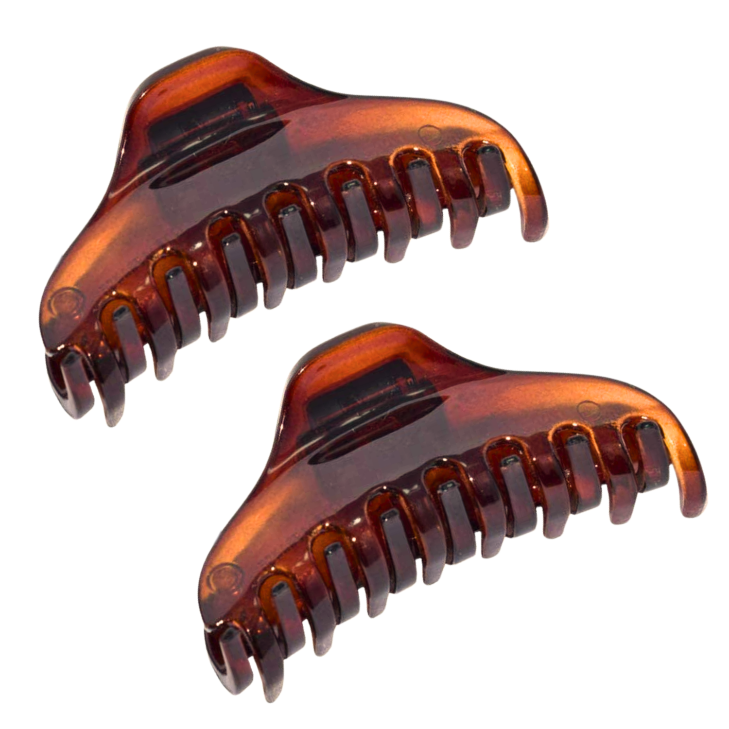Parcelona France Skinny Boss Hair Claw 2 1/4" Small Jaw Hair Clips for Women