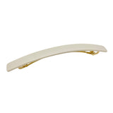 French Amie Long and Skinny Bar Large 4 1/4"  Celluloid Handmade Hair Clip