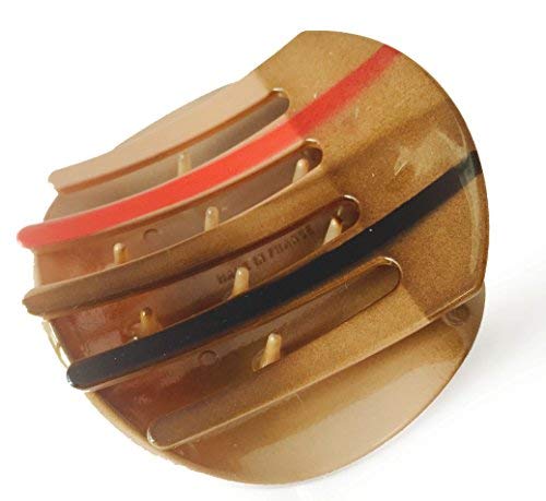 Parcelona French Onde Small 2 3/4" Cellulose Side Slide in Hair Claw for Women