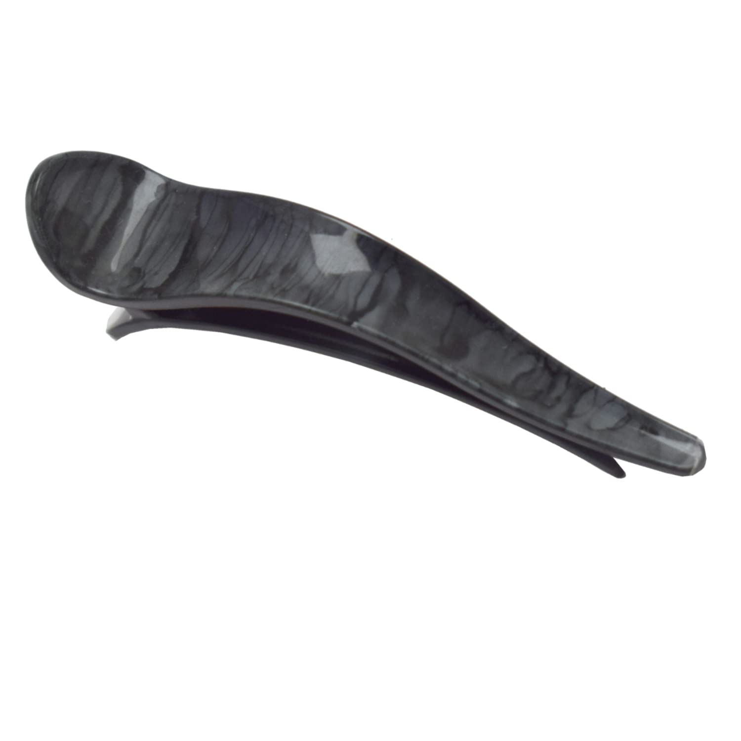 Parcelona French Brill Beak Large Celluloid Slide in Claw Clip Clamp for Women