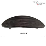 Parcelona French Oval Large 4" Celluloid Automatic Hair Barrette for Women