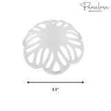 Parcelona French Radial 3.5" Celluloid Chignon Hair Slide Pin Thru Bun Cover