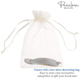 Parcelona French Sleek Celluloid Tortoise Shell Metal Free Hair Clip Barrette