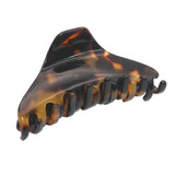 French Amie Director Thin and Narrow Small Handmade Celluloid Hair Claw for Women