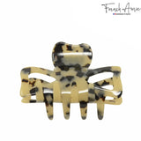 French Amie Classic Butterfly 3" Handmade Cellulose Interlocking Teeth Hair Claw