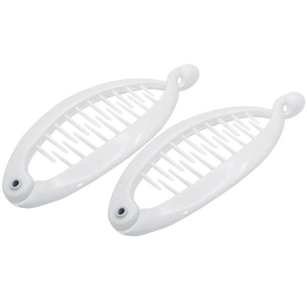Parcelona Mini-Haarspangen – Schildkröten-Muschel-Design, Celluloid-Acetat, Braun, 4 Stück