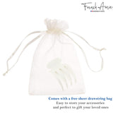 French Amie Paw 2 3/4" Cellulose Handmade Jaw Hair Claw for Women and Girls
