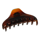 Parcelona French Boss Thin 3 1/2" Medium Celluloid Jaw Hair Claw for Women