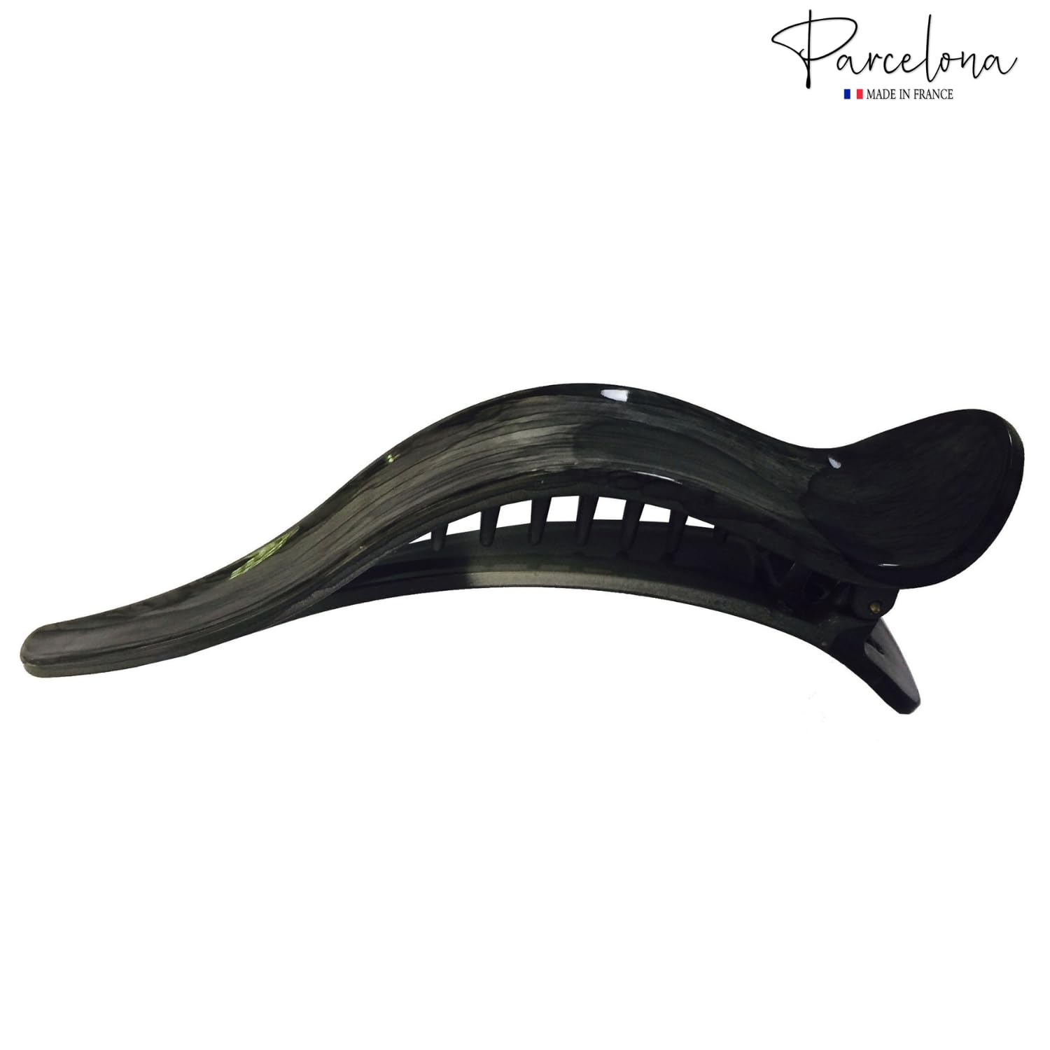 Parcelona French Brill Beak Large Cellulose Slide in Claw Clip Clamp for Women
