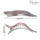 Parcelona French Flamingo Large Beak Salon Side In Alligator Beak Hair clip