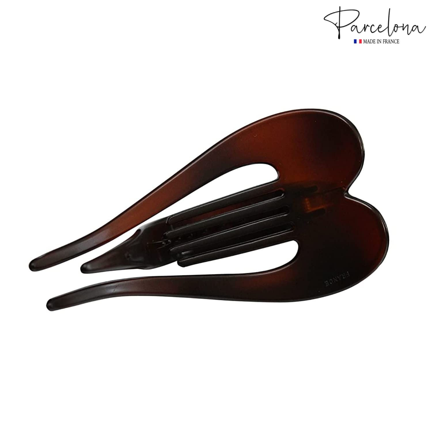 Parcelona French Pelican Large 5 Inches Side Slide Hair Claw Clip Clamp Clutcher