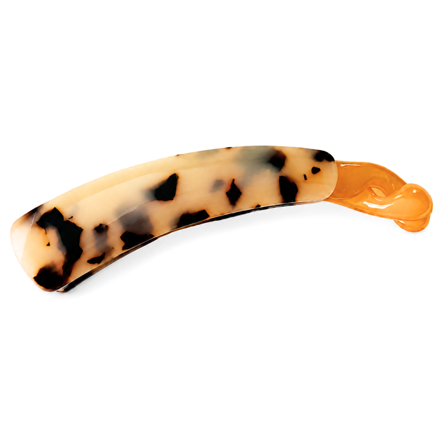 Moeni Curve Large 4 Inch Cellulose Acetate Banana Hair Clip for Women
