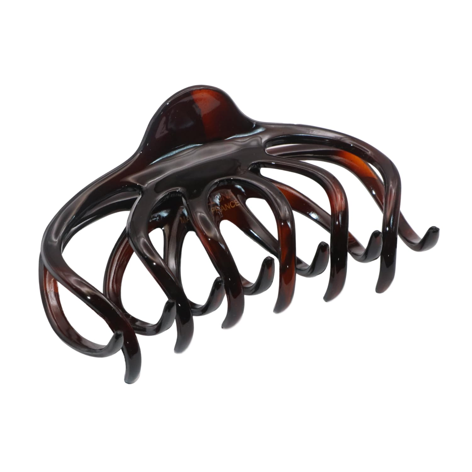 Parcelona French Dendrite Medium Cellulose Jaw Hair Claw for Women and Girls