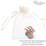 Parcelona French Classic Large Pony Celluloid Jaw Hair Claw for Women and Girls