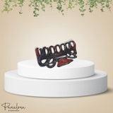 Parcelona French Medium Double Loop Tortoise Shell Claw Jaw Hair Clip 3.5 Inch