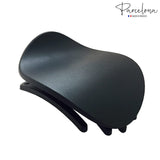 Parcelona French Onde Small 2 3/4" Celluloid Side Slide in Hair Claw for Women