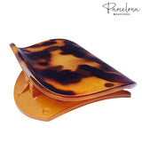 Parcelona French Onde Small 2 3/4" Celluloid Side Slide in Hair Claw for Women