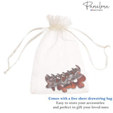 Parcelona French Flower Medium Tortoise Shell Jaw Hair Claw Clamp