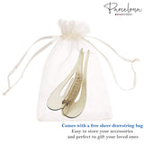 Parcelona French Pelican Large 5 Inches Side Slide Hair Claw Clip Clamp Clutcher
