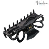 Parcelona French Double Loop Large Shell Claw Clip Clamp Clutcher 4.25 Inches