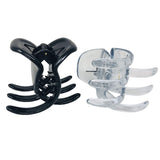 Parcelona French Classic Large Pony Celluloid Jaw Hair Claw for Women and Girls
