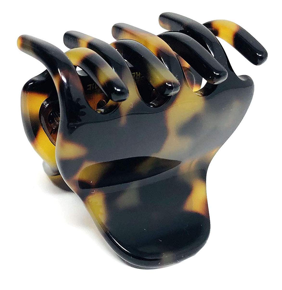 French Amie Belle 1 1/2" Mini Handmade Hair Claw French Acetate Jaw Clip for Women