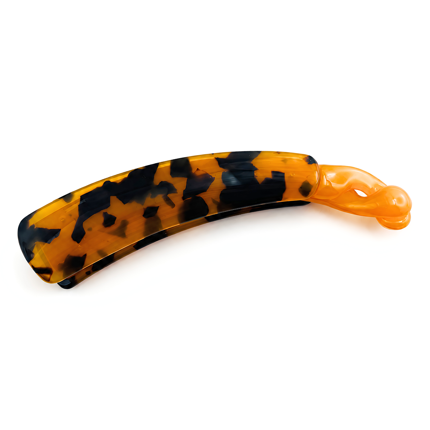 Moeni Curve Large 4 Inch Cellulose Acetate Banana Hair Clip for Women