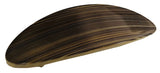 Parcelona French Oval Large 4" Celluloid Automatic Hair Barrette for Women