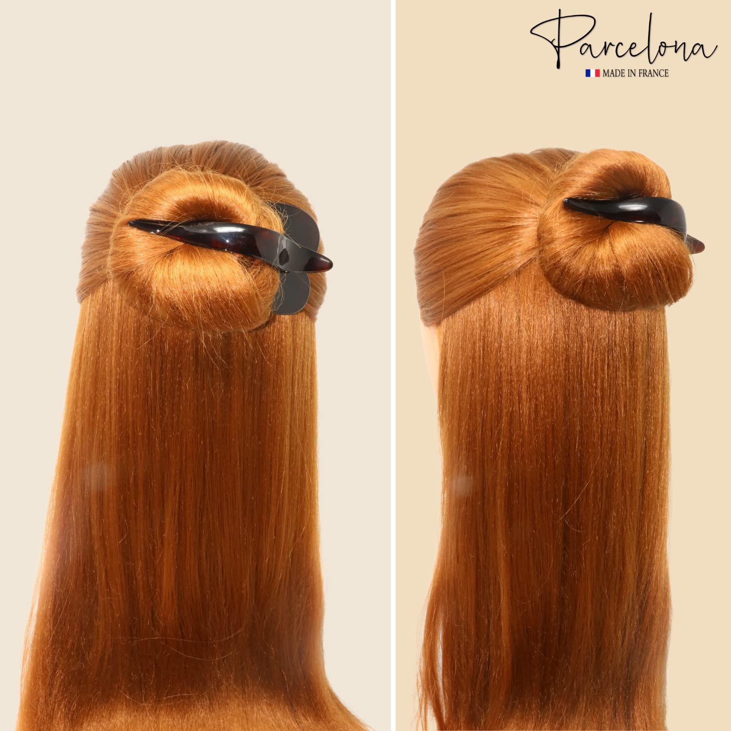 Parcelona French Pelican Large 5 Inches Side Slide Hair Claw Clip Clamp Clutcher