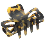 French Amie Classic Butterfly 3" Handmade Cellulose Interlocking Teeth Hair Claw