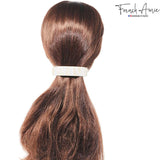 French Amie Long Rectangle Handmade Large Hair Barrette Clip for Women N Girls