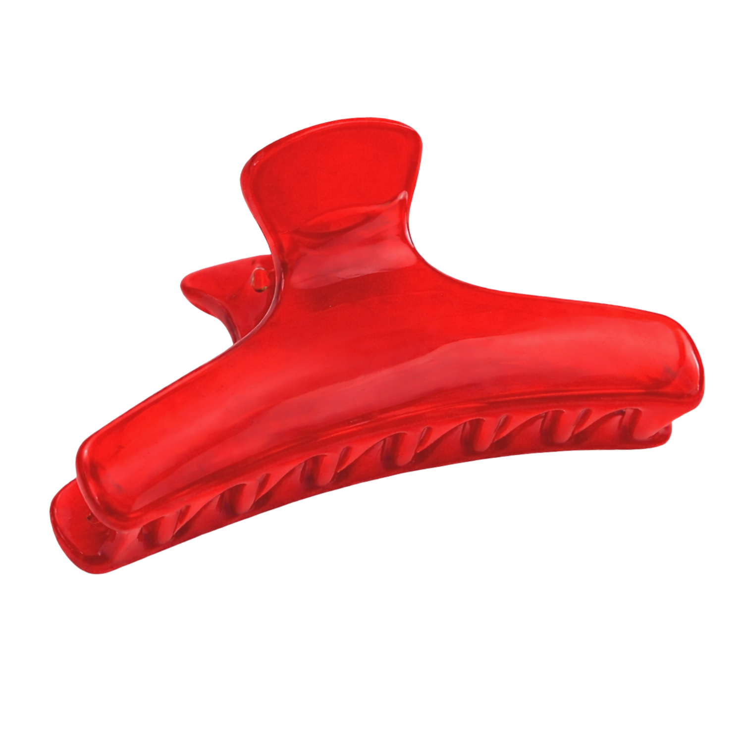 Parcelona French Flat Salon Style Medium 3 1/4" Celluloid Hair Claw for Women